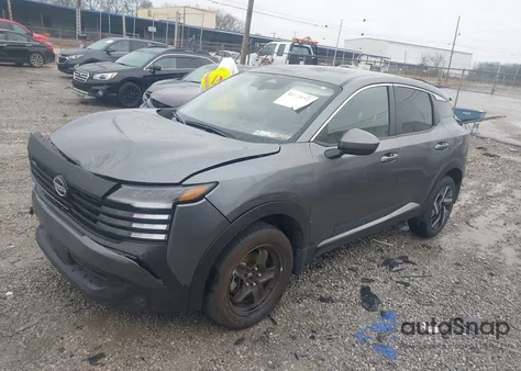 2025 Nissan Kicks Sv Fwd z USA, uszkodzony, nr VIN 3N8AP6CA3SL318468